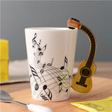 Music Mug™ Coffee Cup Ceramic Music Guitar